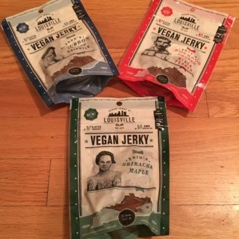 Gluten-free vegan jerky from Louisville Vegan Jerky Company